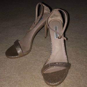Steven Madden gold heels